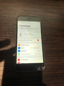 Apple iPhone Apple iPhone ^/--/^ iPhone 6 A /--/ 1586 16 ГБ / Акумулятор 75% / Без iCloud / Пошкоджений екран [167] ^_^^^ iPhone 6 A /--/ 1586 16 ГБ / Аккумулятор 75% / Без iCloud / Поврежденный экран [167] - фото фото фото