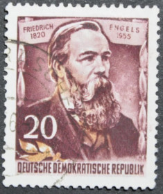 Інше Другое ^/--/^ ГДР Фридрих Энгельс 1955 ^_^^^ НДР Фрідріх Енгельс 1955 - фото фото фото