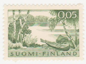 Скандинавія Скандинавия ^/--/^ Финляндия 1963 г. № 585 ** ^_^^^ Фінляндія 1963 No 585 ** - фото фото фото