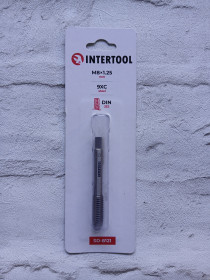 Фрези Фрезы ^/--/^ Мітчик, M /--/ 8×1,25 мм INTERTOOL SD-8121 ^_^^^ Митчик, M /--/ 8×1,25 мм INTERTOOL SD-8121 - фото фото фото