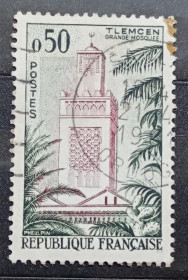 Архітектура Архитектура ^/--/^ Франция 1960 г - Большая мечеть. Тлемсен. Алжир, гаш - фото фото фото