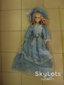 Ляльки Куклы ^/--/^ фарфоровая кукла дама с зонтиком 80-82 см целая №272 ^_^^^ фарфорова лялька дама з парасолькою 80-82 см ціла No /--/ 272 - фото фото фото