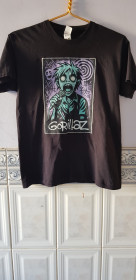 Футболки, майки Футболки, майки ^/--/^ Футболка &amp;quot;Gorillaz&amp;quot;  (100% cotton, S  (12 - 13/152 cm), Morocco) ^_^^^ Футболка &amp;quot;Gorillaz&amp;quot; (100% cotton, S (12 - 13/152 cm), Morocco) - фото фото фото