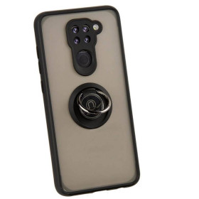 Чохли, бампера Чехлы, бампера ^/--/^ Чохол Fiji Colorframe для Xiaomi Redmi Note 9 матовий бампер з кільцем підставкою Black ^_^^^ Чехол Fiji Colorframe для Xiaomi Redmi Note 9 матовый бампер с кольцом подставкой Black - фото фото фото