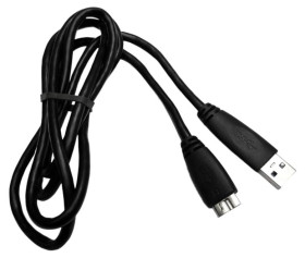 Кабелі Кабели ^/--/^ Дата кабель USB 3.2 Gen 1 - Micro USB Type-B 1.2 м 5 /--/ Gbps шнур для зовнішніх HDD/SSD чорний ^_^^^ Дата-кабель USB 3. 0 AM to USB 3.0 Micro BM 1.2 м шнур для внешних жестких дисков HDD / SSD черный - фото фото фото