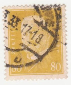 Веймарська республіка Веймарская республика ^/--/^ Германия  ( Рейх) 1930 г. №  433 гашеная ^_^^^ Німеччина (Рейх) 1930 р. No 433 гашена - фото фото фото