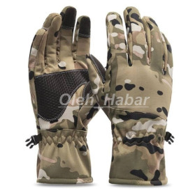 Полювання Охота ^/--/^ Зимові тактичні рукавиці Мультикам Softshell  (розмір L)  (1721) ^_^^^ Тактические зимние перчатки softshel на флисе мультикам (размер L) (1721) - фото фото фото