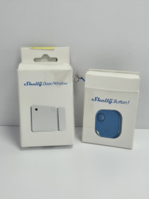 Вимикачі, датчики Выключатели, датчики ^/--/^ Комплект Shelly BLU Door/Window + Shelly BLU Button /--/ 1 - фото фото фото