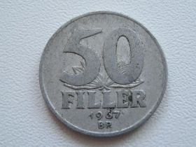 Угорщина Венгрия ^/--/^ Венгрия 50 филлеров 1967 года #17951 ^_^^^ Угорщина 50 філерів 1967 року #17951 - фото фото фото