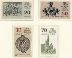 Інше Другое ^/--/^ ГДР Архитектура 750 лет Берлину 1986 ^_^^^ Архітектура 750 років Берліну 1986 - фото фото фото