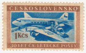 Чехословаччина Чехословакия ^/--/^ Чехословакия  1953 г..№ 840 * ^_^^^ Чехословаччина 1953 р. No 840* - фото фото фото