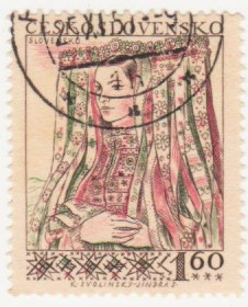 Чехословаччина Чехословакия ^/--/^ Чехословакия  1956 г..№ 994 гашеная ^_^^^ Чехословаччина 1956 р. No 994 гашена - фото фото фото
