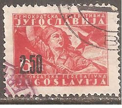 Інші країни Другие страны ^/--/^ Югославия 1946 Sc.202 гаш. ^_^^^ Югославія 1946 Sc.202 гаш. - фото фото фото