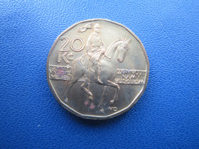 Чехія Чехия ^/--/^ Монета 20 крон Чехія 1997 ^_^^^ Монета 20 крон Чехия 1997 - фото фото фото