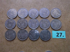 Обігові Обиходные ^/--/^ 5 коп. погодовка Україна (№ М /--/ 27) ^_^^^ 5 коп. погодовка Украина (No М /--/ 27) - фото фото фото