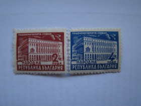 Інші країни Другие страны ^/--/^ Болгария, Михель 2009  (Юговост. Европа), 644- 645, Здания. Первое использование &amp;quot;Народна&amp;quot; ^_^^^ Болгарія, Міхель 2009 (Південна Європа), 644-645, Будинки. Перше використання &amp;quot; Народна &amp;quot; - фото фото фото