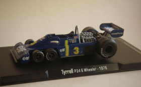 : Закордонні : Зарубежные ^/--/^ 1/43 TYRRELL P /--/ 34 6 Wheeller - 1976, ELF TYRRELL №3. ^_^^^ 1/43 TYRRELL P /--/ 34 6 Wheeller - 1976, ELF TYRRELL No /--/ 3. - фото фото фото