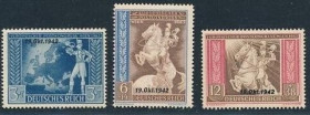 Інше Другое ^/--/^ Германия Третий Рейх Почта Надпечатка 1942 ^_^^^ Німеччина Третій Рейх Пошта Надпечатка 1942 - фото фото фото