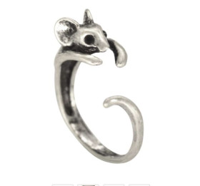 Кільця Кольца ^/--/^ Безразмерное кольцо мышь мышка ^_^^^ Безрозмірне кільце миша - фото фото фото