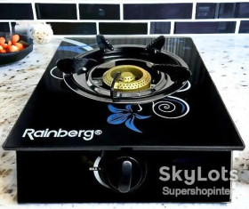 Газові, електроплити Газовые, электроплиты ^/--/^ Газовая плита таганок Rainberg RB-2230 на 1 конфорку в стиле High-tech ^_^^^ Газова плита таганок Rainberg RB-2230 на 1 конфорку в стилі High-tech - фото фото фото