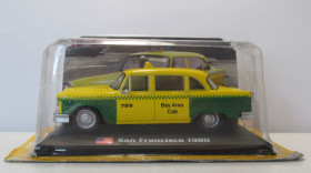 : Закордонні : Зарубежные ^/--/^ Checker Taxi San Francisco 1980, Amercom. 1:43 блистер. Чеккер Такси 1980 ^_^^^ Checker Taxi San Francisco 1980, Amercom. 1:43 блістер. Чеккер Таксі 1980 - фото фото фото