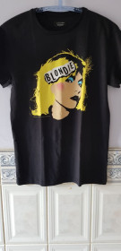 Футболки, майки Футболки, майки ^/--/^ Футболка &amp;quot;Zara. Blondie&amp;quot;  (100% cotton, S, Morocco) ^_^^^ Футболка &amp;quot;Zara. Blondie&amp;quot; (100% cotton, S, Morocco) - фото фото фото