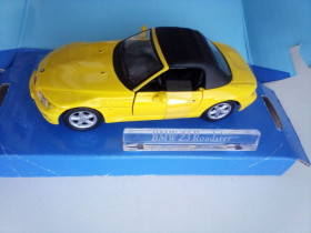 : Закордонні : Зарубежные ^/--/^ Hongwell BMW  Z /--/ 3 Roadster жовтий 1:43 Cararama ^_^^^ Hongwell BMW Z /--/ 3 Roadster желтый 1:43 Cararama - фото фото фото