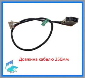 Шлейфи Шлейфы ^/--/^ Разъем питания HP 17-G 17-S 17-Q 15-CS 15-CW 809295-001 long cable 25 /--/ mm ^_^^^ Роз'єм живлення HP 17-G 17-S 17-Q 15-CS 15-CW 809295-001 long cable 25 /--/ mm - фото фото фото