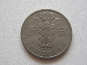 Бельгія Бельгия ^/--/^ Бельгия 5 франков 1950 года BELGIQUE 25448 ^_^^^ Бельгія 5 франків 1950 року BELGIQUE 25448 - фото фото фото