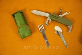 Здоров'я Здоровье ^/--/^ Складаний, набір, вилка, ложка, ніж, футляр ^_^^^ Составленный, набор, вилка, ложка, чем, футляр - фото фото фото