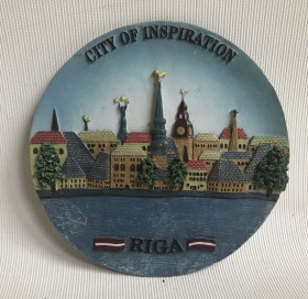 Декоративний посуд Декоративная посуда ^/--/^ City of inspiration Riga. Сувенір настільний. Місто натхнення Рига. Латвія. ^_^^^ City of inspiration Riga. Сувенир настольный. Город вдохновения Рига. Латвия. - фото фото фото