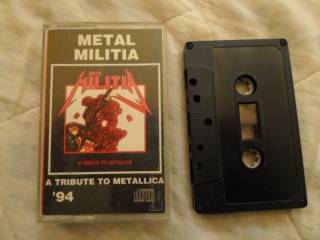 Касети Кассеты ^/--/^ METAL MILITIA Tribute to Metallica 94 аудиокассета ^_^^^ METAL MILITIA Tribute to Metallica 94 аудіокасети - фото фото фото