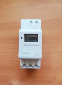 USB адаптери USB адаптеры ^/--/^ Програмований цифровий таймер THC /--/ 15 /--/ A на DIN-рейку ^_^^^ Реле времени, таймер ежедневный недельный CN /--/ 101, 220 /--/ V 10 /--/ A - фото фото фото