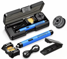 Паяльники, фени Паяльники, фены ^/--/^ Портативний паяльник  USB  3,7 V 8 /--/ W ^_^^^ Портативный паяльник USB 3,7 V 8 /--/ W - фото