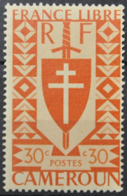 Інше Другое ^/--/^ Французские колонии Камерун 1942 ^_^^^ Французькі колонії Камерун 1942 - фото фото фото