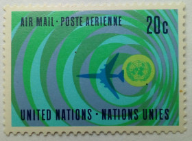 Північна Америка Северная Америка ^/--/^ ООН 1968 Авиапочта, MNH ^_^^^ ООН 1968 Авіапошта, MNH - фото фото фото