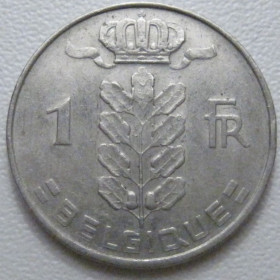 Бельгія Бельгия ^/--/^ Бельгія 1 франк 1964 року Belgique 42588 ^_^^^ Бельгия 1 франк 1964 года Belgique 42588 - фото фото фото