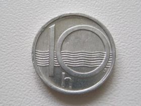 Чехія Чехия ^/--/^ Чехия 10 геллеров 1998 года 29614 ^_^^^ Чехія 10 геллерів 1998 року 29614 - фото фото фото