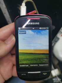 Samsung Samsung ^/--/^ #998 Sklad Samsung S /--/ 3850 pink black ^_^^^ Sklad Samsung S /--/ 3850 pink black - фото фото фото