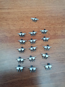 Тумблера, перемикачі Тумблера, переключатели ^/--/^ Переключатель движковый галетный ПД /--/ 9-1 ^_^^^ Перемикач рушійний галетний ПД /--/ 9-1 - фото фото фото