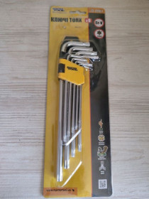 Набори Наборы ^/--/^ Набір образних інструментів Torx 9 шт. ^_^^^ Набор образных инструментов Torx 9 шт. - фото фото фото