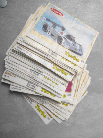 Вкладиші від жуйок Вкладыши от жвачек ^/--/^ Турбо жёлтые 261-330 толстая рамка, полная серия! ^_^^^ Турбо жовті 261-330 товста рамка, повна серія! - фото фото фото