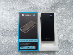 Зовнішні акумулятори (Power Bank) Внешние аккумуляторы (Power Bank) ^/--/^ Новый Sandberg Powerbank USB-C PD 20 /--/ W 10000 /--/ mAh QC/3.0, USB-C, Micro-USB, USB-A  (420-58) ^_^^^ Новий Sandberg Powerbank USB-C PD 20 /--/ W 10000 /--/ mAh (420-58) - фото фото фото