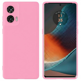 Чохли, бампера Чехлы, бампера ^/--/^ Чохол Fiji Full Soft Premium для Motorola Edge 50 Fusion протиударний бампер з мікрофіброю Pink ^_^^^ Чехол Fiji Full Soft Premium для Motorola Edge 50 Fusion противоударный бампер с микрофиброй Pink - фото фото фото