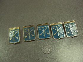 Геральдика Геральдика ^/--/^ знак герб хмельницкий 500 лет 1493-1993 лот 12 шт №5253 ^_^^^ герб хмельницький 500 років 1493-1993 лот 12 шт No /--/ 5253 - фото фото фото