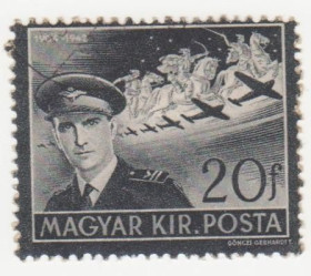 Угорщина Венгрия ^/--/^ Венгрия 1942 г.  . №  721 гашеная ^_^^^ Угорщина 1942 р. No 721 гашена - фото фото фото