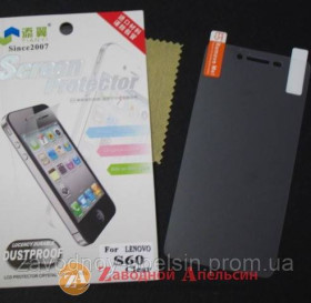 Плівки для екранів Пленки для экранов ^/--/^ Защитная пленка Lenovo S /--/ 60 глянцевая ^_^^^ Плівка Lenovo S /--/ 60 глянцева - фото фото фото