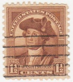 Північна Америка Северная Америка ^/--/^ США 1932 г.№ 552 гашеная ^_^^^ США 1932 р. No 552 гашена - фото фото фото