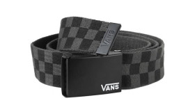 Ремені Ремни ^/--/^ Ремень VANS Deppster II Web Belt - Black/Charcoal Grey ^_^^^ VANS Deppster II Web Belt - Black/Charcoal Grey - фото фото фото