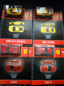 : Закордонні : Зарубежные ^/--/^ Ferrari Collection      (20-23) 1:43 ^_^^^ 4 модели Ferrari Collection (20-23) 1:43 - фото фото фото